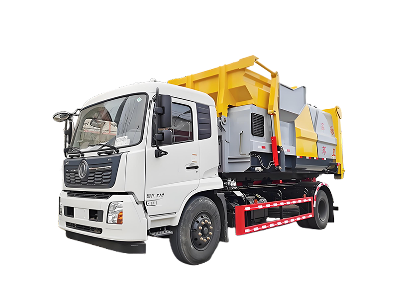 Xe Tải R&aacute;c TIANJIN Hook-arm