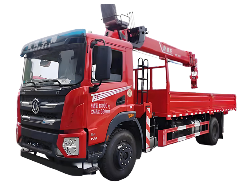 Dongfeng DV5 8tons 10tons Cẩu Xe Tải Cẩu Xe Cẩu được Gắn Tr&ecirc;n Xe Tải