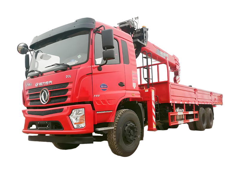 Xe Tải Cẩu Di động 12 Tấn Dongfeng D3L Ph&iacute;a Sau T&aacute;m B&aacute;nh Xe