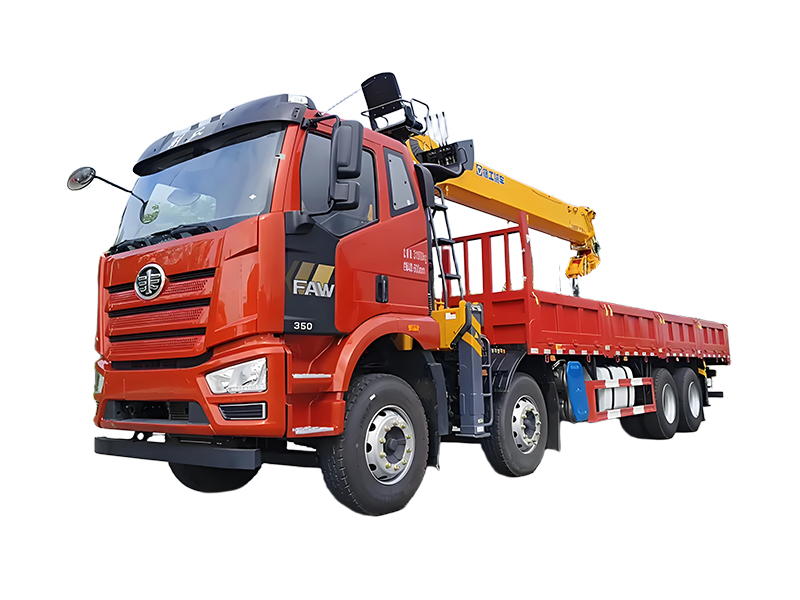 Gi&aacute; Rẻ FAW 8X4 14tons Xe Tải Cần Cẩu