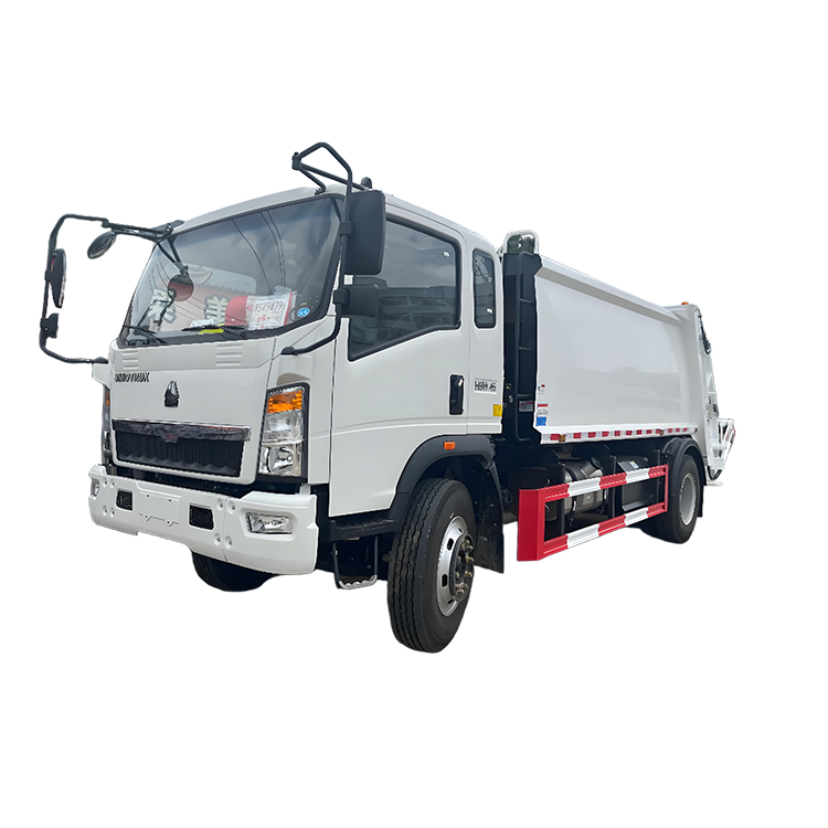 Xe Tải M&aacute;y N&eacute;n R&aacute;c 8CBM HOWO