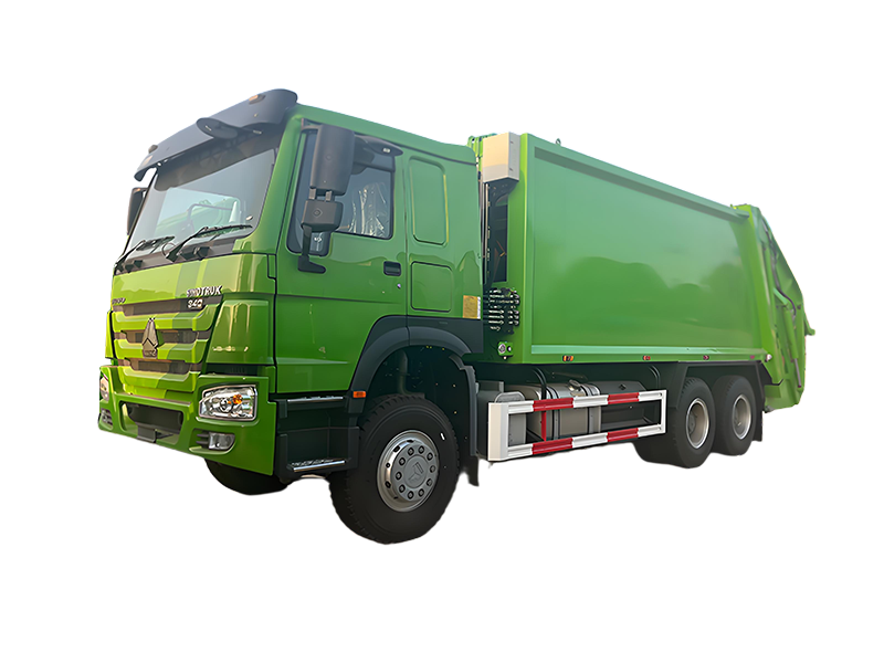 Xe Tải M&aacute;y N&eacute;n R&aacute;c 6x4 SINOTRUK HOWO
