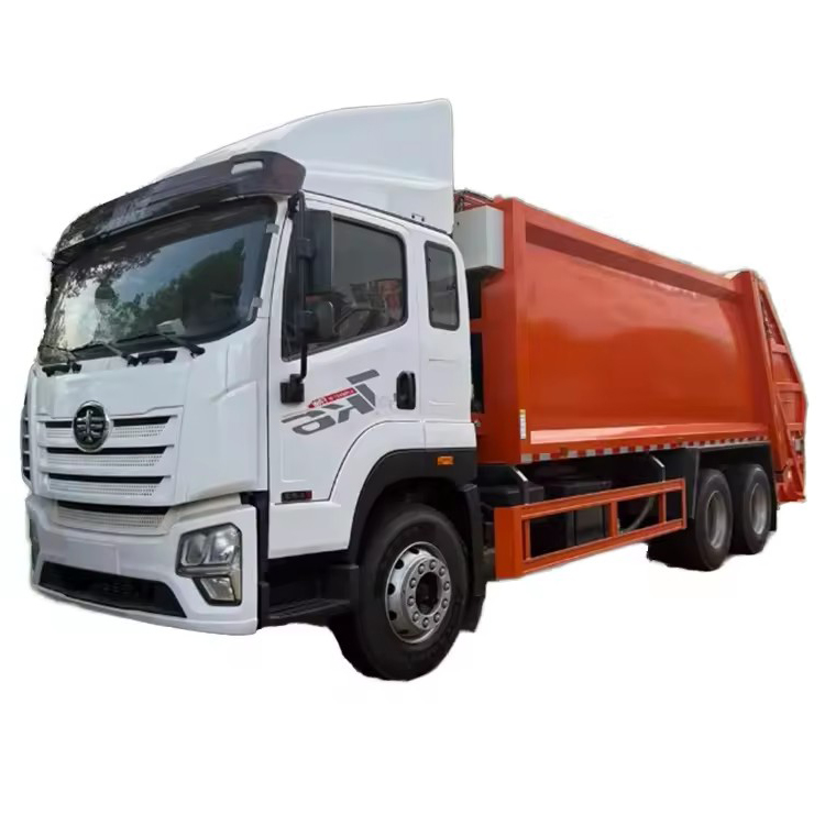 Xe Tải R&aacute;c FAW Jiefang 6x4 Mạnh Mẽ Với C&ocirc;ng Nghệ N&eacute;n N&acirc;ng Cao