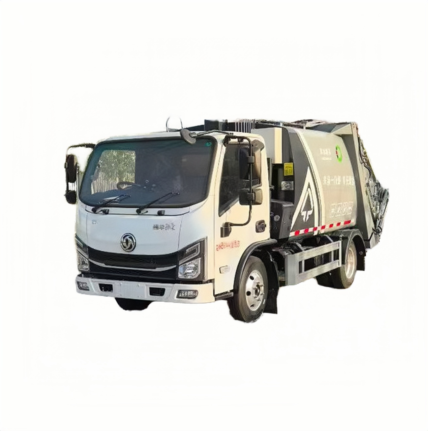 Xe Tải R&aacute;c N&eacute;n Nhỏ Gọn Dongfeng 5m&sup3;  Khả Năng đỗ Xe Ngầm & Ti&ecirc;u Chuẩn E