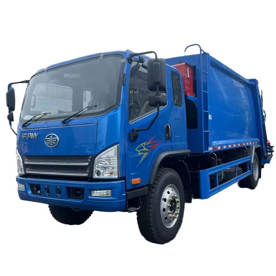 B&aacute;n Chạy Nhất Jiefang FAW Xe Tải Xử L&yacute; R&aacute;c N&eacute;n 4x2 Diesel EU5 M&aacute;y
