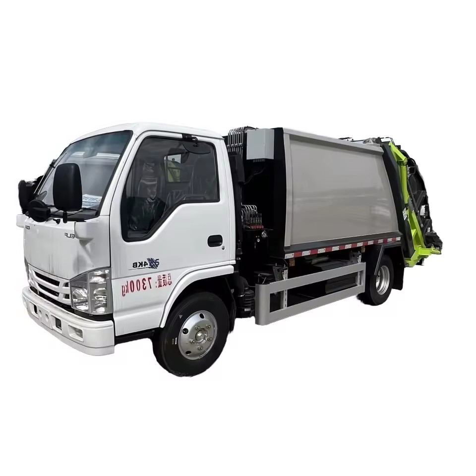 ISUZU ELF 4X2 Xe Tải R&aacute;c Thương Hiệu Nổi Tiếng N&eacute;n Nhỏ Ho&agrave;n To&agrave;n Thời Tr