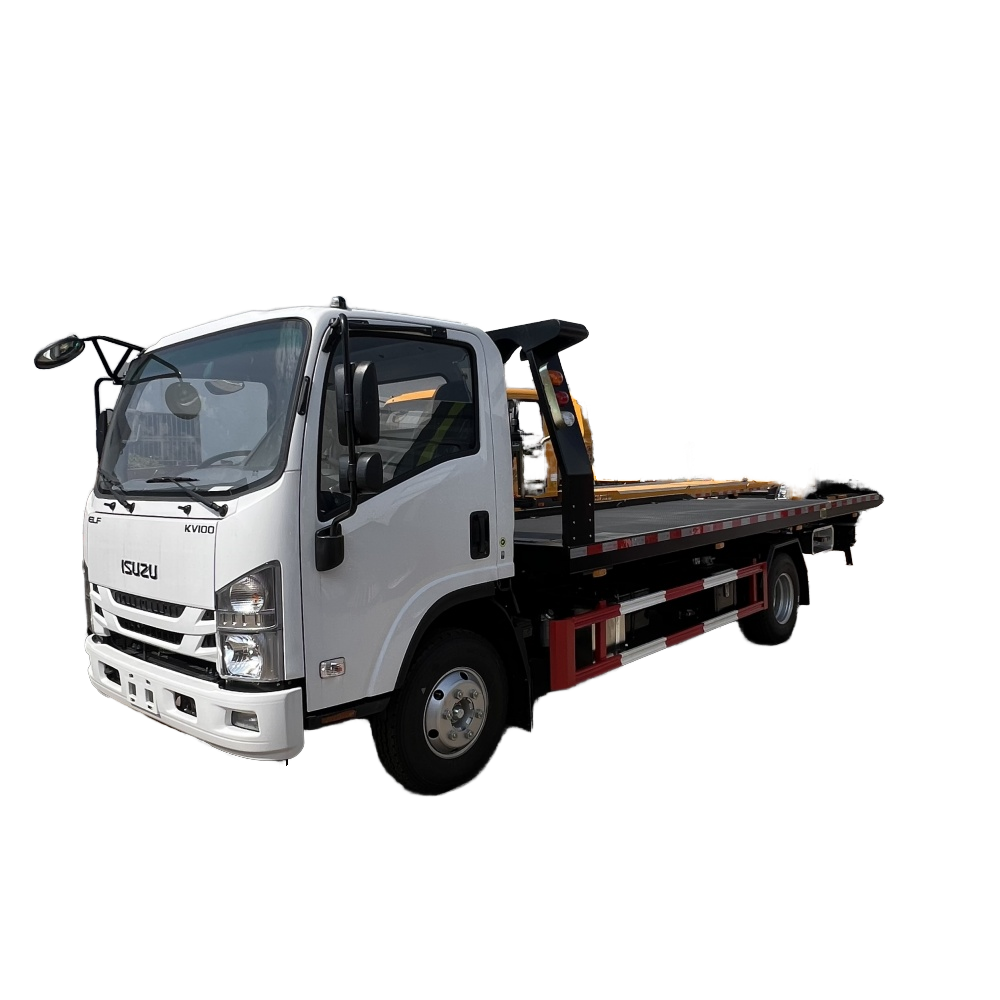 4 Tấn C&oacute; Thể T&ugrave;y Chỉnh Wrecker K&eacute;o Bộ Tr&ecirc;n Nhi&ecirc;n Liệu Diesel Truyền