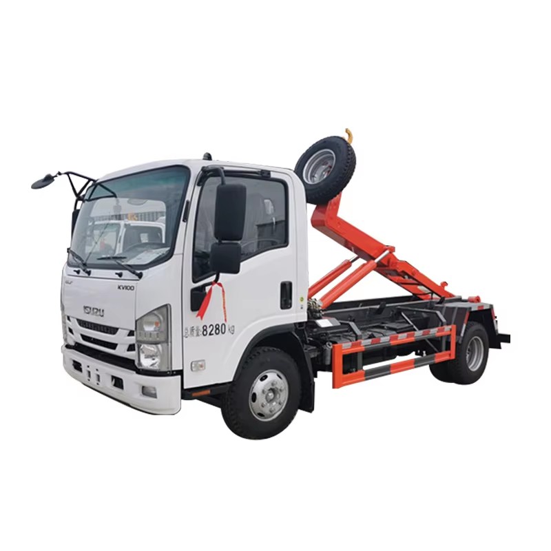 Nhật Bản Thương Hiệu ELF KV100 Cuộn Off Mini Hook Thang M&aacute;y R&aacute;c Xe Tải Diesel Chất Thả