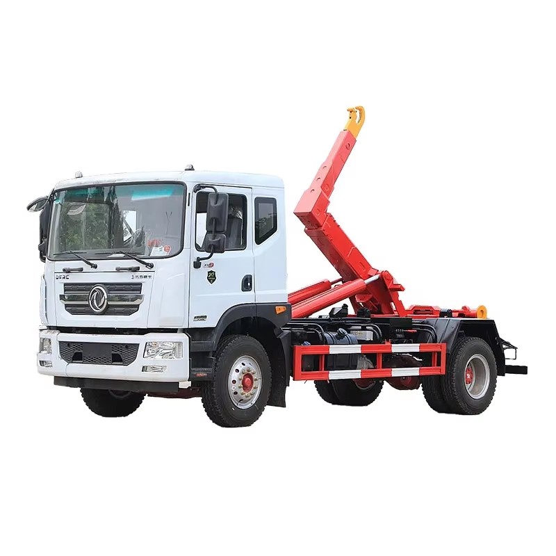 Dongfeng T&ugrave;y Chỉnh 14 Tấn 16 Tấn 18 Tấn Tự động Loại Cuộn Tắt R&aacute;c Bộ Sưu Tập Xe Tải M&