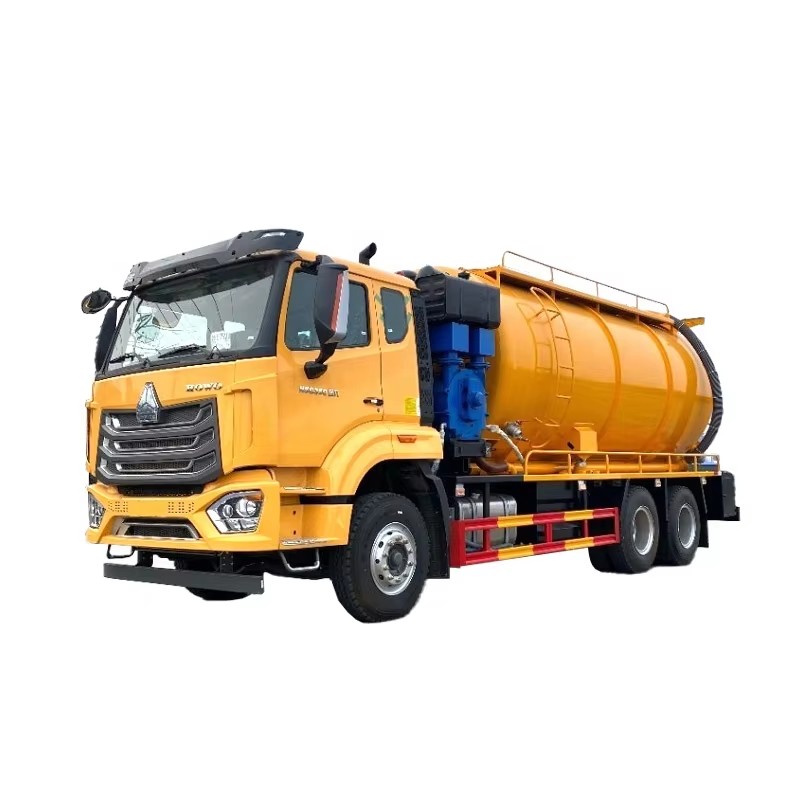Xe Tải H&uacute;t Nước Thải Howo 20000L 6x4 Xe Tải H&uacute;t Nước Thải Septic Với &aacute;p Suất Ca