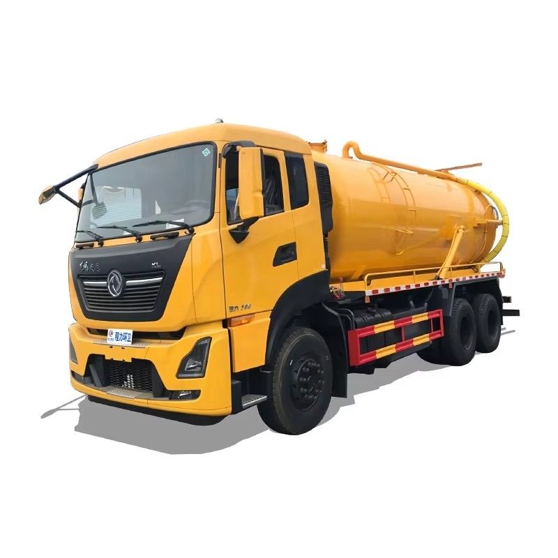 Xe Tải H&uacute;t Nước Thải Dongfeng 20 CBM Xe Tải Bơm 6 X 4 Xe Tải Bể Cao &aacute;p Ch&acirc;n Kh&o
