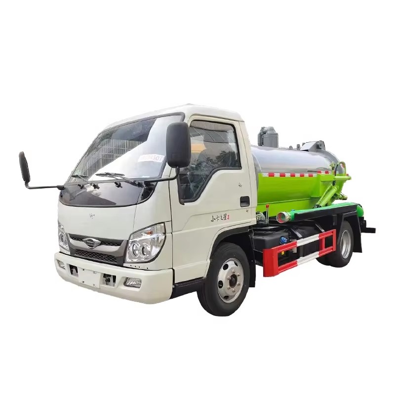 Foton 3000L Nước Thải H&uacute;t Xe Tải 4x2 Ch&acirc;n Kh&ocirc;ng Septic Ph&acirc;n H&uacute;t L&ag