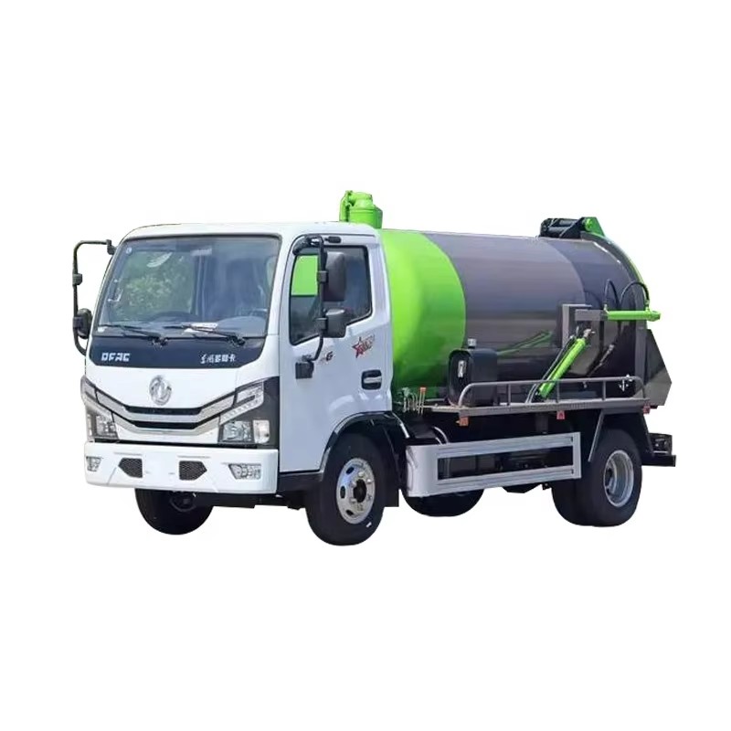 Xe Tải H&uacute;t Nước Thải Nhỏ Dongfeng 5 CBM Xe Tải Bể H&uacute;t Ch&acirc;n Kh&ocirc;ng &aacute;p