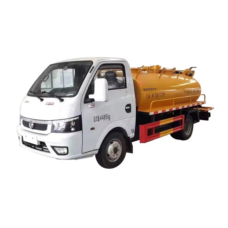 Xe Tải H&uacute;t Nước Thải Mini Dongfeng 2 CBM 4x2 Xe Tải Bể H&uacute;t Ch&acirc;n Kh&ocirc;ng