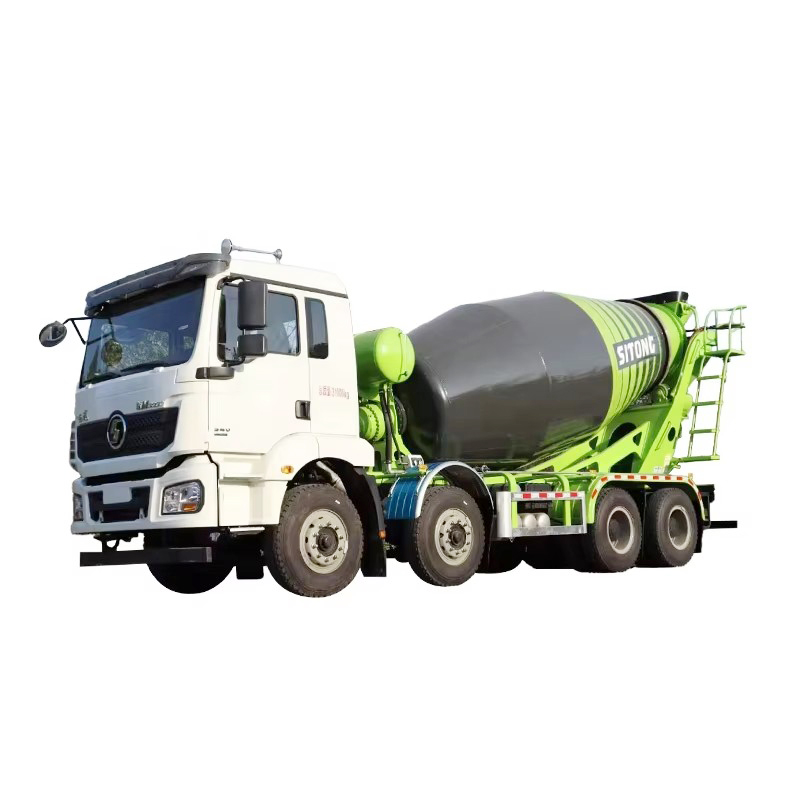 Xe Tải Trộn B&ecirc; T&ocirc;ng Shacman M3000 8x4 Xe Tải Bể Xi Măng Số Lượng Lớn 8CBM Với M&aacute;y