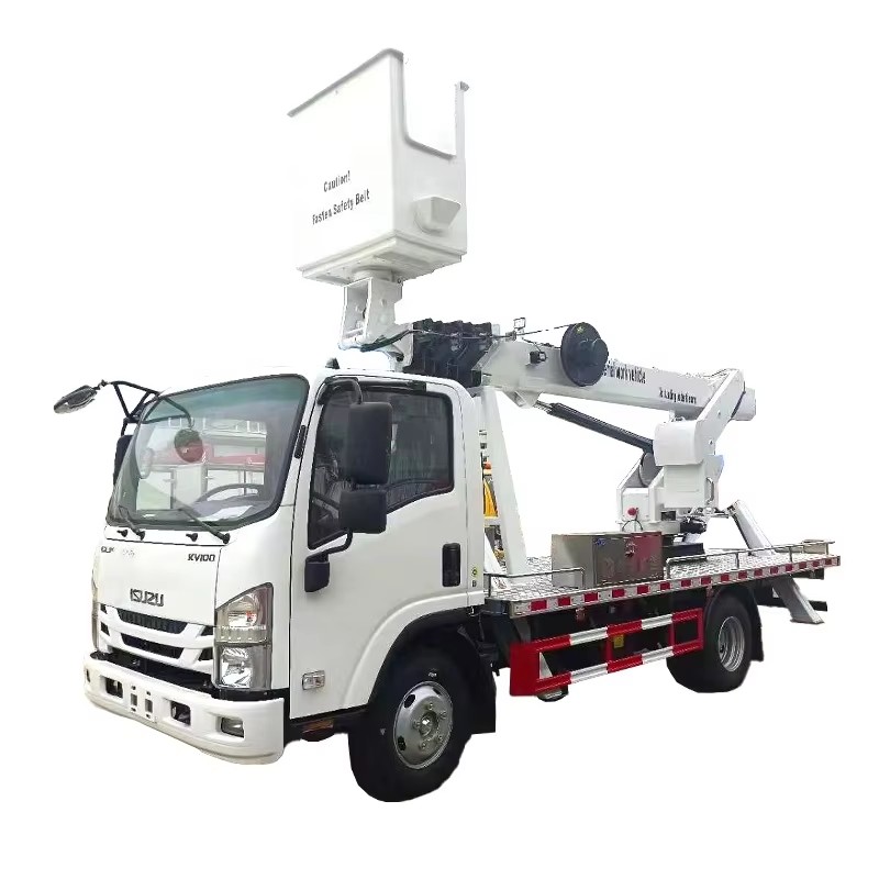 1SUZU ELF KV100 Xe Tải Nền Tảng L&agrave;m Việc Tr&ecirc;n Kh&ocirc;ng Xe Tải X&ocirc; 13m để N&acir