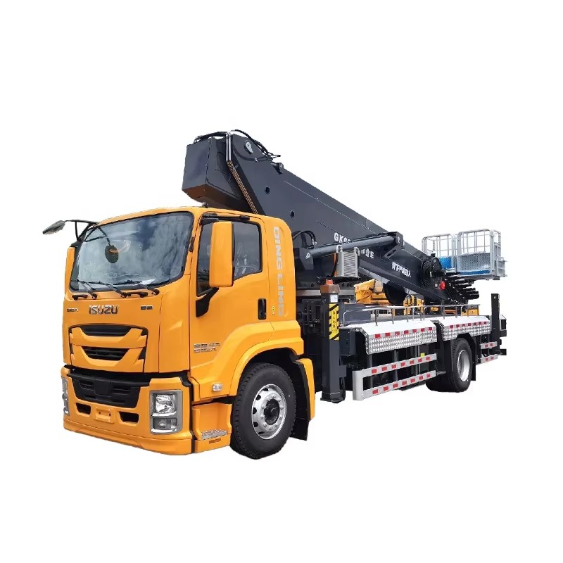 Xe Tải Nền Tảng L&agrave;m Việc Tr&ecirc;n Kh&ocirc;ng Nặng 1SUZU GIGA Xe Tải X&ocirc; Tr&ecirc;n Kh