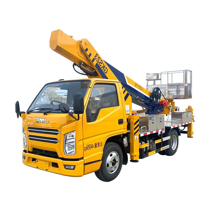 JMC 21m 25m 30m Thẳng C&aacute;nh Tay M&aacute;y N&acirc;ng Xe Tải Diesel Cao độ Cao Hoạt động Tr&ec