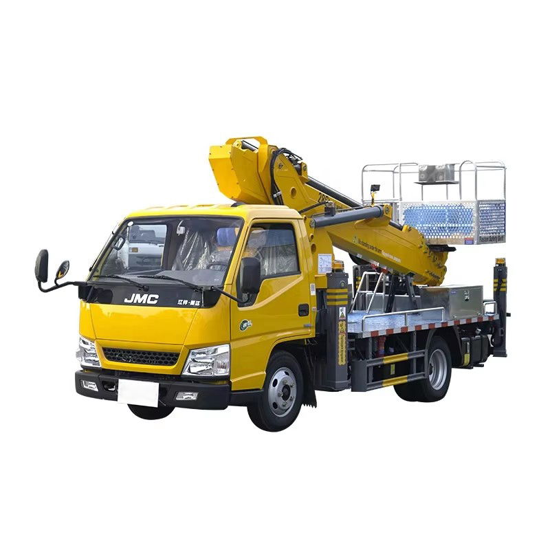 Nền Tảng L&agrave;m Việc Tr&ecirc;n Kh&ocirc;ng Thủy Lực Xuất Khẩu JMC Xe N&acirc;ng Người đ&agrave;