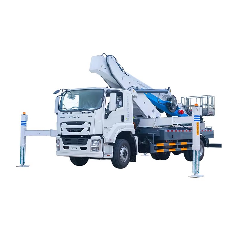 I SUZU GIGA Hot Sale Man Lift Vehicle 45M Vận H&agrave;nh Cao độ Tr&ecirc;n Kh&ocirc;ng Xe Tải X&oci