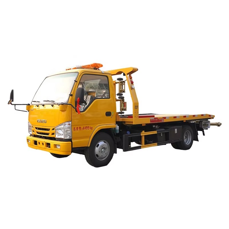 1SUZU ELF 4x2 Xe Tải K&eacute;o Xe Tải Mini Road Wrecker Cho Xe Cứu Hộ