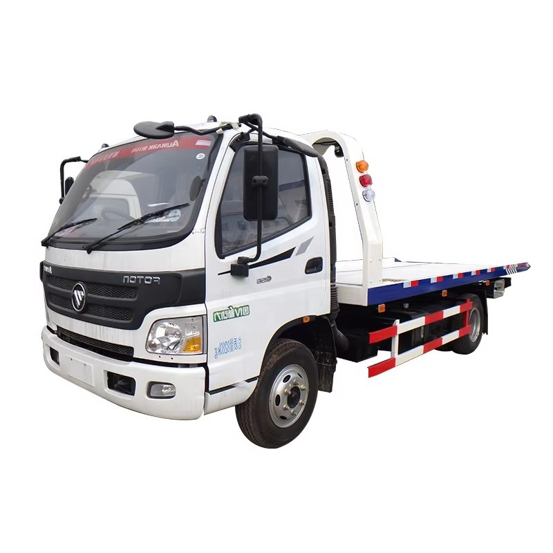 Foton 5 Tấn Nền Tảng Phẳng Wrecker K&eacute;o Xe Tải 4x2 Road Wrecker Xe Tải để B&aacute;n