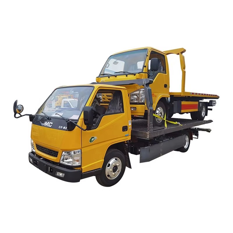 JMC Flatbed Wrecker K&eacute;o Xe Tải 4x2 Road Wrecker Xe Tải Cho Xe Cứu Hộ