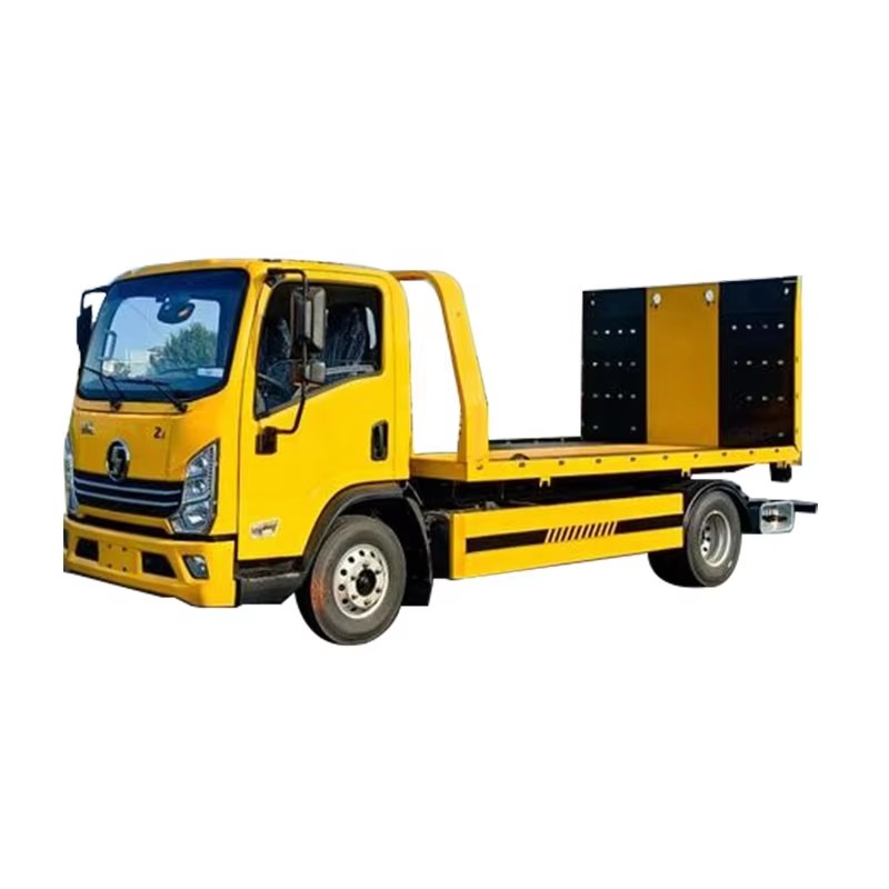 Shacman Flatbed K&eacute;o Wrecker Xe Tải 4x2 Road Wrecker Xe Tải Cho Xe Cứu Hộ