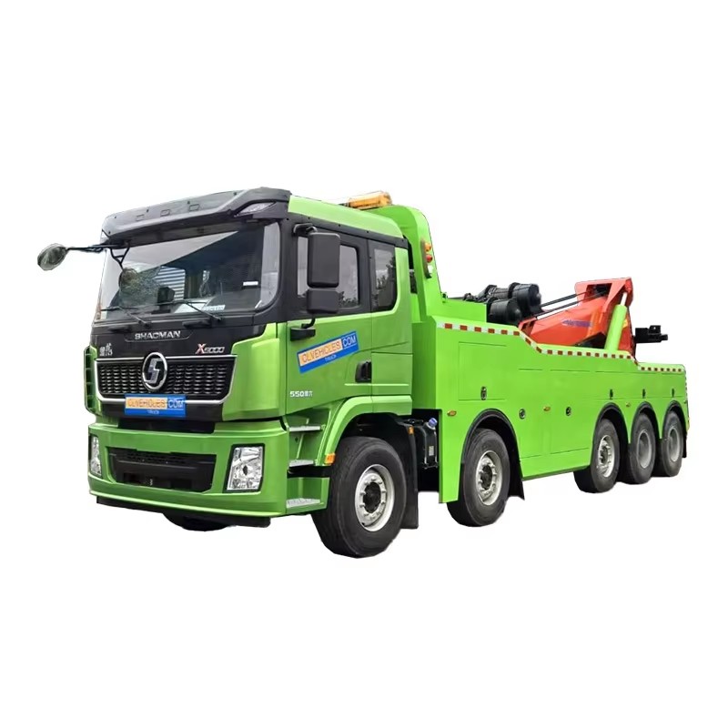 Shacman X3000 Heavy Duty 10x4 Wrecker K&eacute;o Xe Tải 20Ton 40Ton 60Ton Cứu Hộ Phục Hồi K&eacute;o