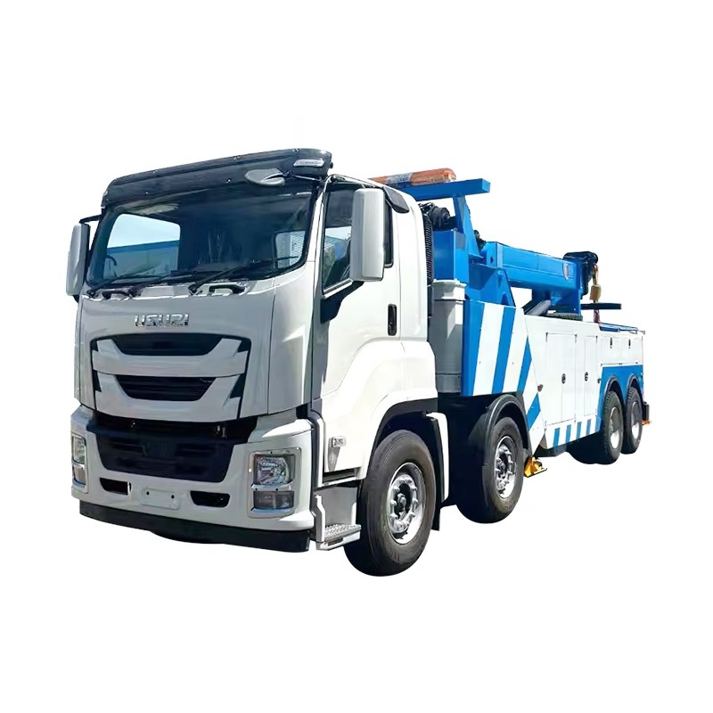 1SUZU GIGA 8x4 Rotator Wrecker Xe Tải K&eacute;o 40Ton Xe Tải Phục Hồi Cho Cứu Hộ Khẩn Cấp
