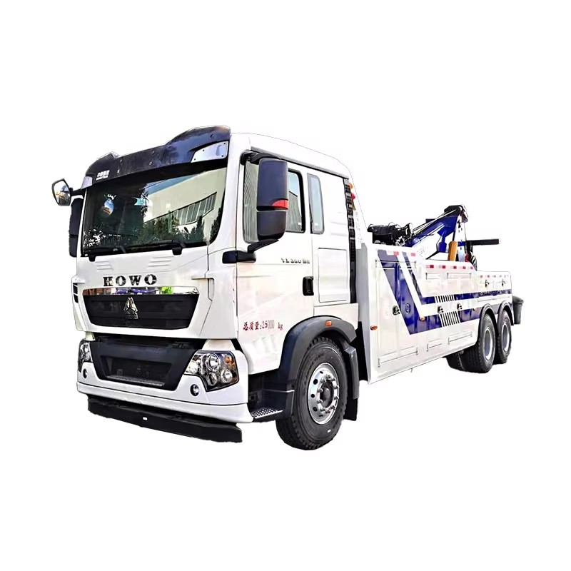Xuất Khẩu Howo 6x4 Rotator Wrecker K&eacute;o Xe Tải Cứu Hộ Khẩn Cấp 20Ton 30Ton Xe Tải K&eacute;o T