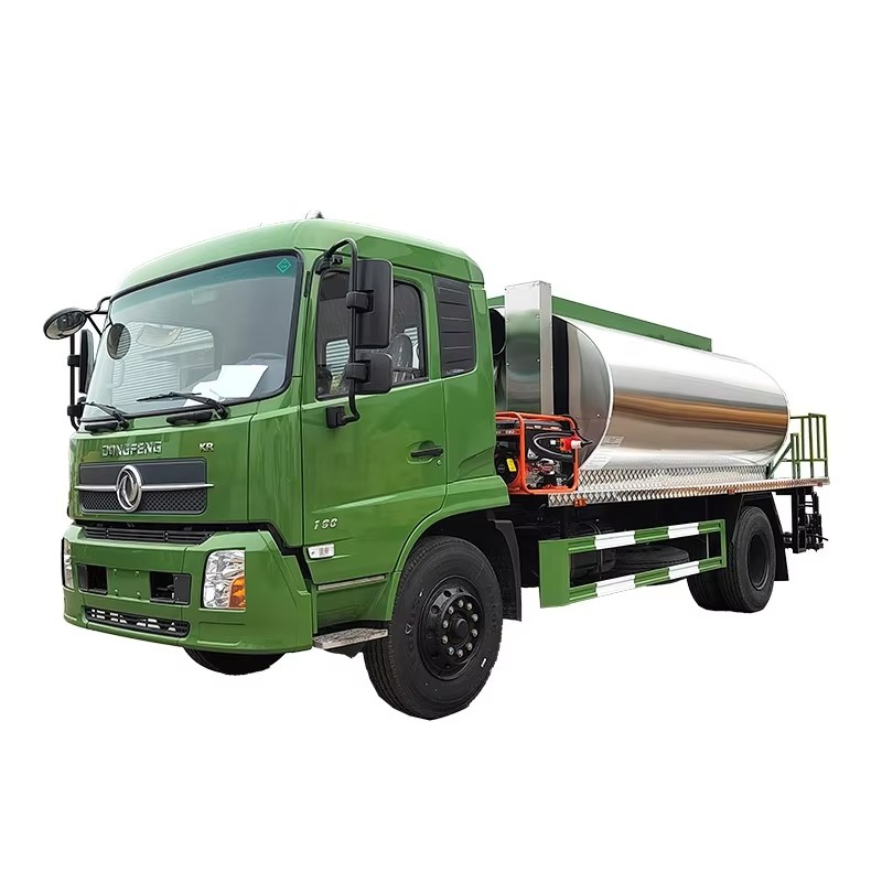 M&aacute;y M&oacute;c X&acirc;y Dựng đường Dongfeng KR Xe Tải Phun Bitumen Nhựa đường Ph&acirc;n Phố