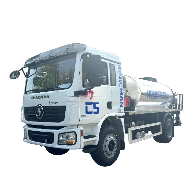 Shacman L3000 4x2 M&aacute;y M&oacute;c S&agrave;n đường Xe Tải Bitumen 9 CBM Road Asphalt Spray Bit