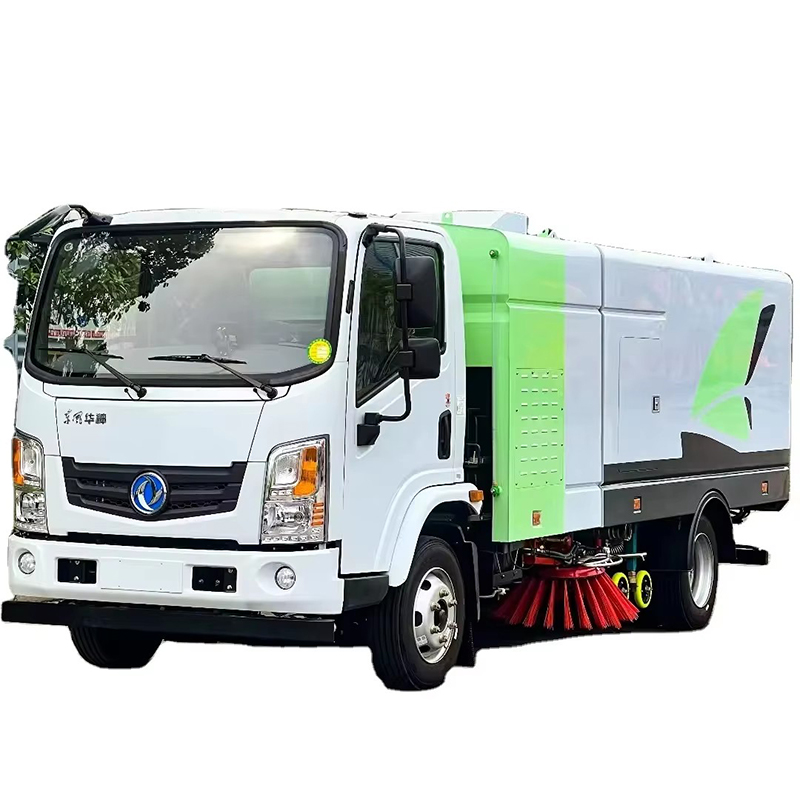 Dịch Vụ Tốt điện Tinh Khiết Dongfeng 4X2 M&aacute;y Qu&eacute;t đường Phố Tinh Khiết M&aacute;y Qu&e