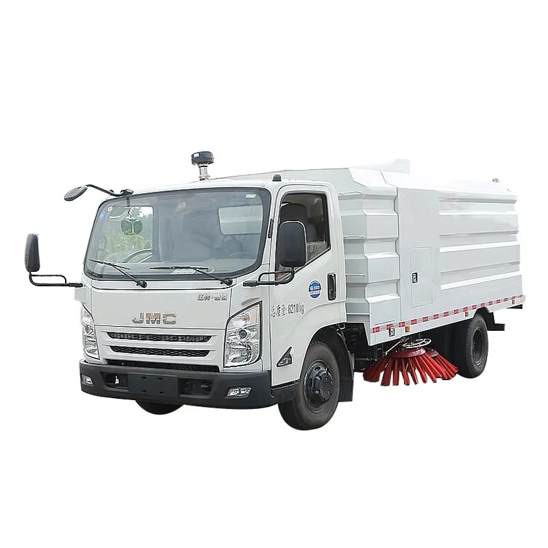 JMC Cao &aacute;p Ch&acirc;n Kh&ocirc;ng đường Qu&eacute;t Xe Tải 4000L đường Phố L&agrave;m Sạch H&