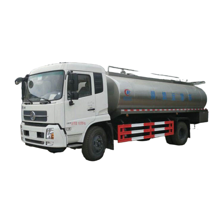 Th&eacute;p Kh&ocirc;ng Gỉ Dongfeng 170HP / 180HP / 190HP / 210HP Bể Sữa Xe Tải Thực Phẩm Lỏng 8cbm 