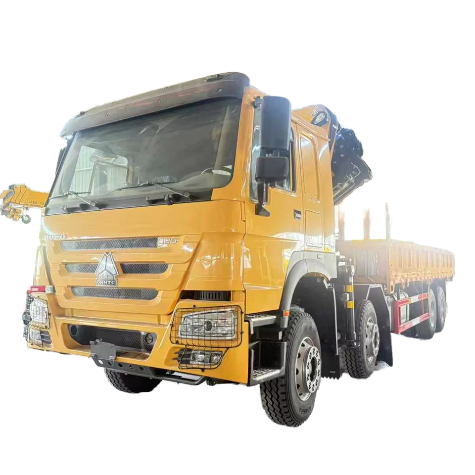 Cần Cẩu Sinotruk Howo Trinity 16 Tấn 8 * 4 Xe Tải