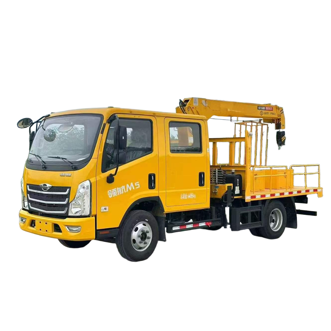 B&aacute;n N&oacute;ng M&aacute;y Cẩu Xe Tải Futian 4 X2 Mới 8 Tấn 10 Tấn Thiết Bị X&acirc;y Dựng B&