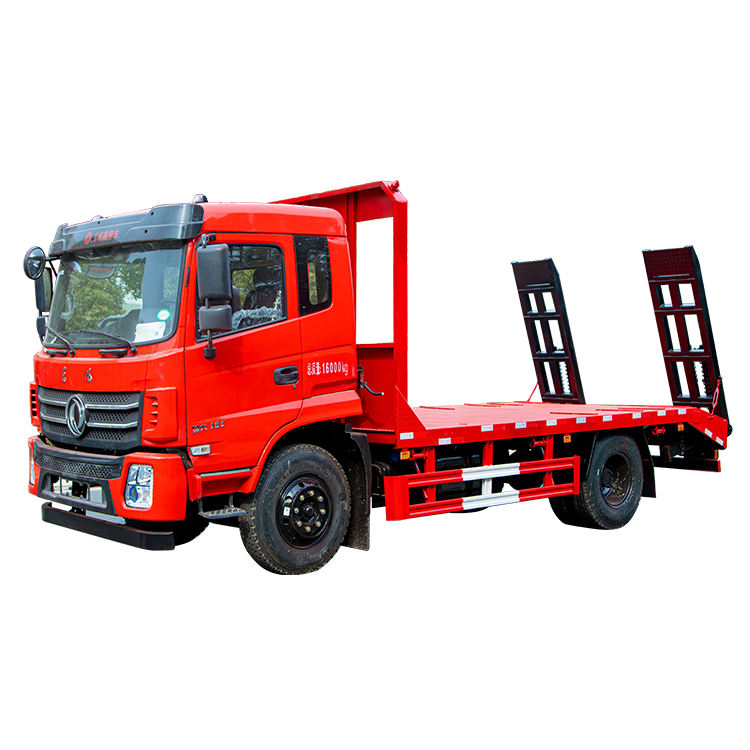 Dongfeng 4x2 Diesel 10 Tấn Mini Xe Tải Nền Tảng Xe Tải Với Thang, M&aacute;y X&uacute;c, M&aacute;y 