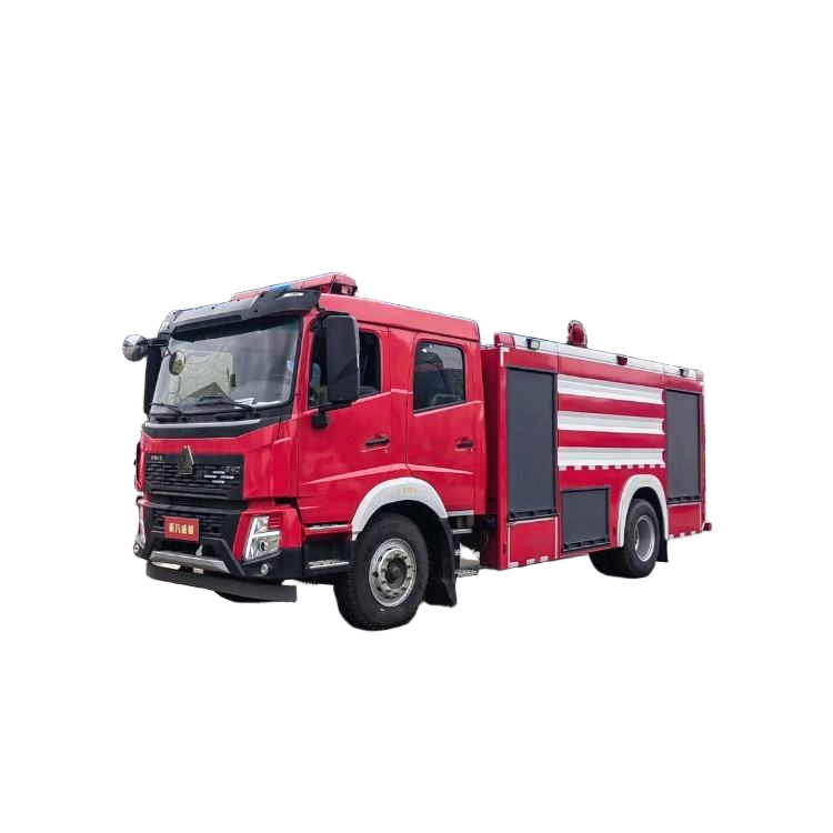 Xe Tải Cứu Hỏa Bể Nước 8000L Với Hệ Thống K&eacute;p Nước V&agrave; Bọt 60m Chiều Cao L&agrave;m Việ