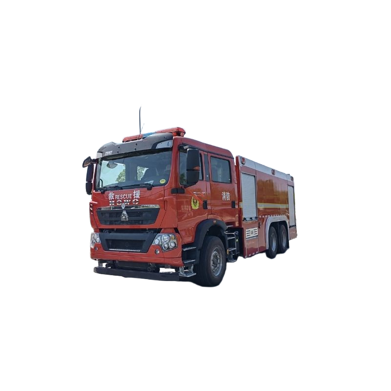 Xe Tải Cứu Hỏa Diesel Cường Lực Cao Xe Tải Nhiệm Vụ Nặng HOWO 12 M&eacute;t Khối Dập Ch&aacute;y Một