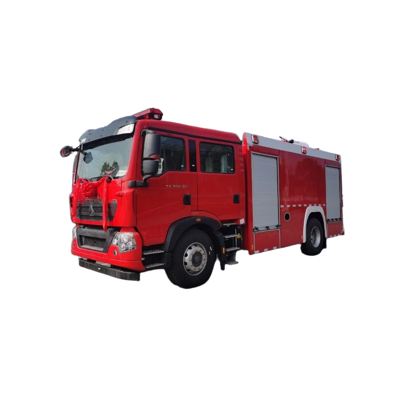 Xe Cứu Hỏa Sinotruk HOWO Bể Nước 8000L / 8 M&eacute;t Khối Xe Cứu Hỏa