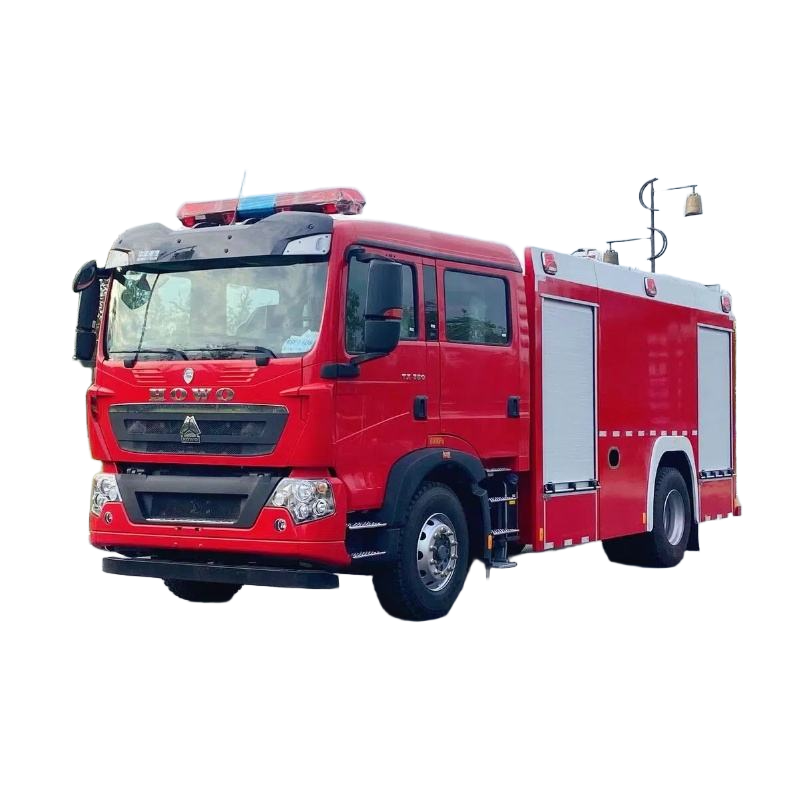 Xe Tải Nặng HOWO 4x2 Bể Chứa Nước Xe Tải Cứu Hỏa Foam Xe Tải Cứu Hỏa 8000L Bể Chứa Nước