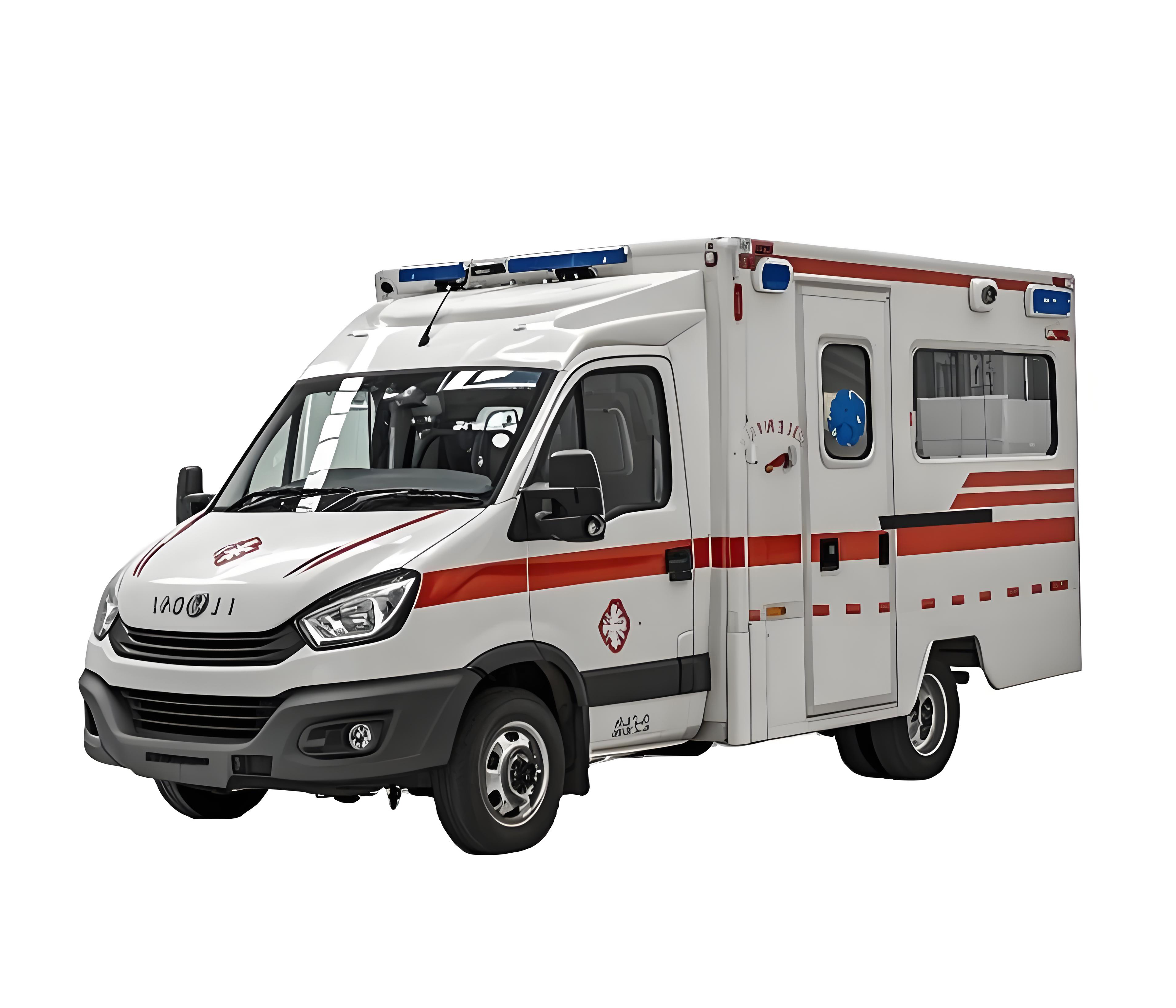2025 Xe Cứu Thương Chăm S&oacute;c Quan Trọng Mới Với Loại Nhi&ecirc;n Liệu Diesel Hỗ Trợ Cuộc Sống 