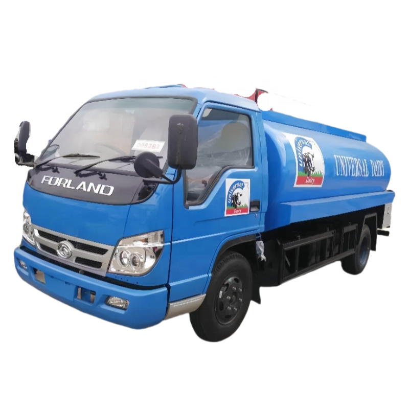 Bể Chứa Sữa Nhỏ 5000 L&iacute;t Mới Xe Tải Xe Tải Vận Chuyển Sữa Cho Sản Phẩm Sữa