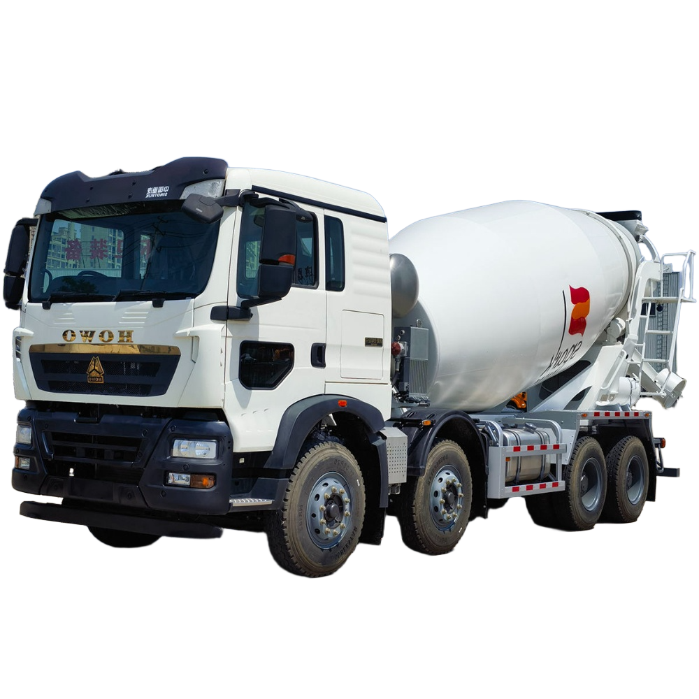 Nh&agrave; M&aacute;y Trực Tiếp HOWO TX 8X4 12m&sup3; Bể Trộn B&ecirc; T&ocirc;ng Bơm Xi Măng Xe Tải