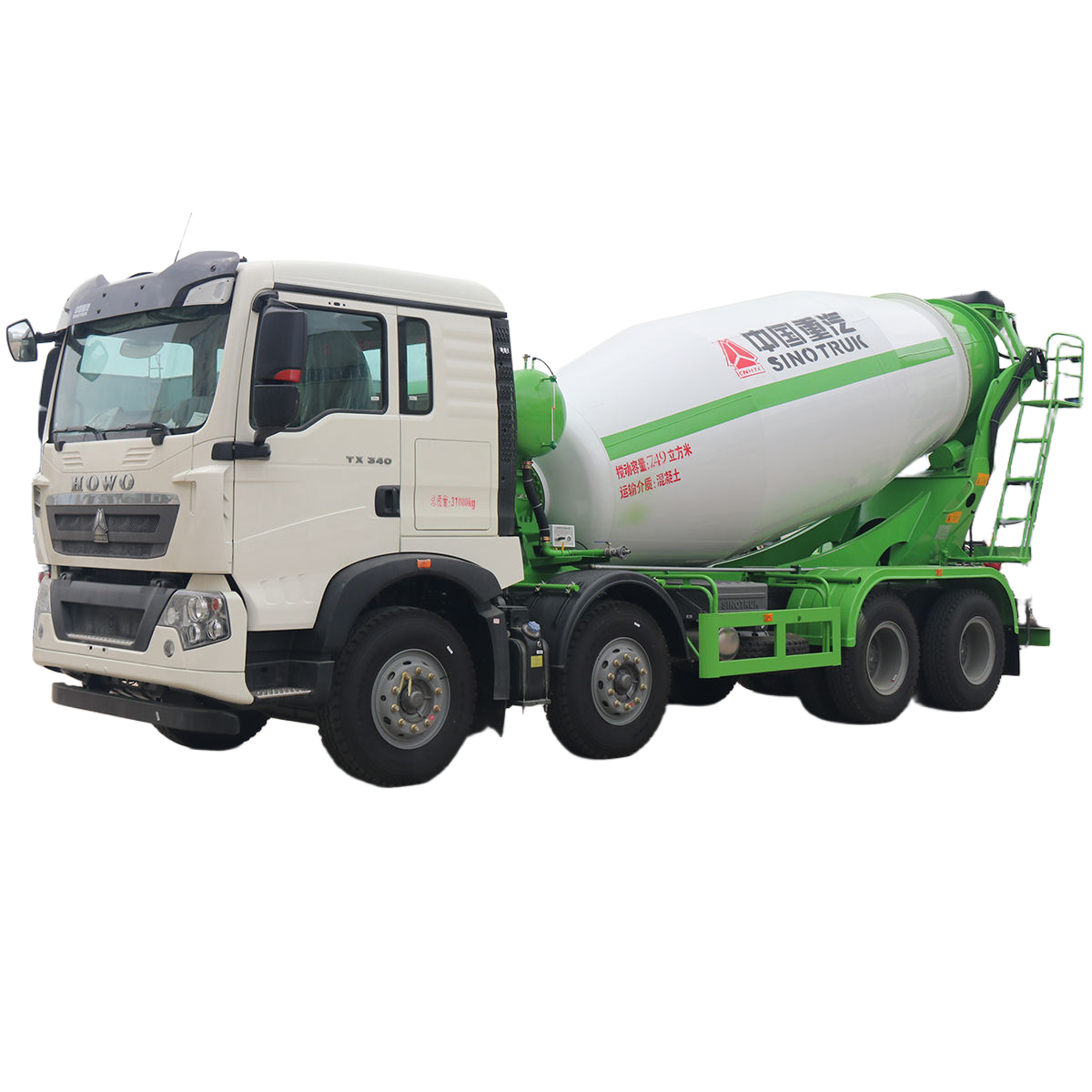 HOWO TX 8x4 Xe Tải Trộn B&ecirc; T&ocirc;ng 12m&sup3; Xe Tải Trộn B&ecirc; T&ocirc;ng để B&aacute;n 