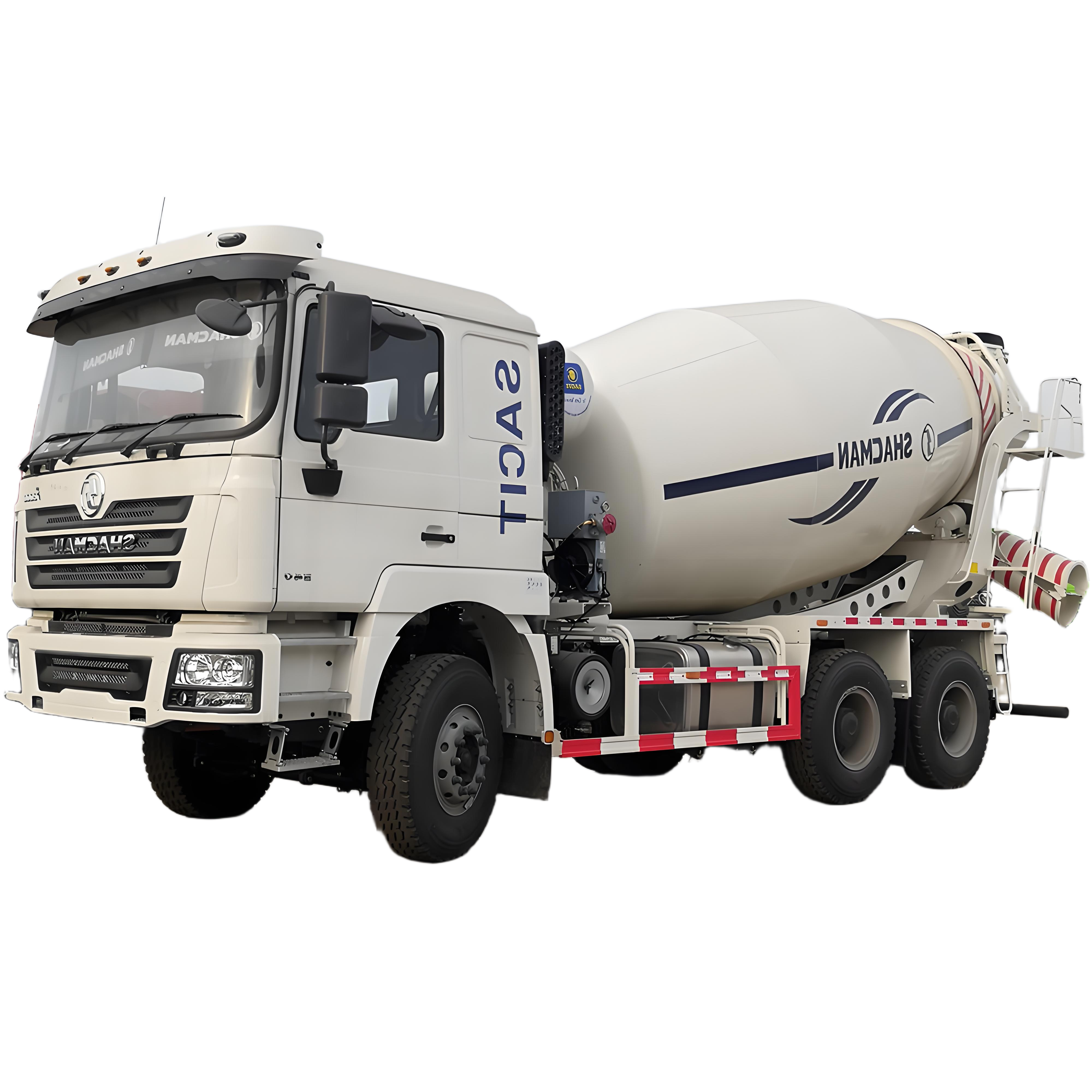 M&aacute;y Trộn B&ecirc; T&ocirc;ng động Cơ Diesel SHACMAN M&aacute;y Trộn B&ecirc; T&ocirc;ng Trống
