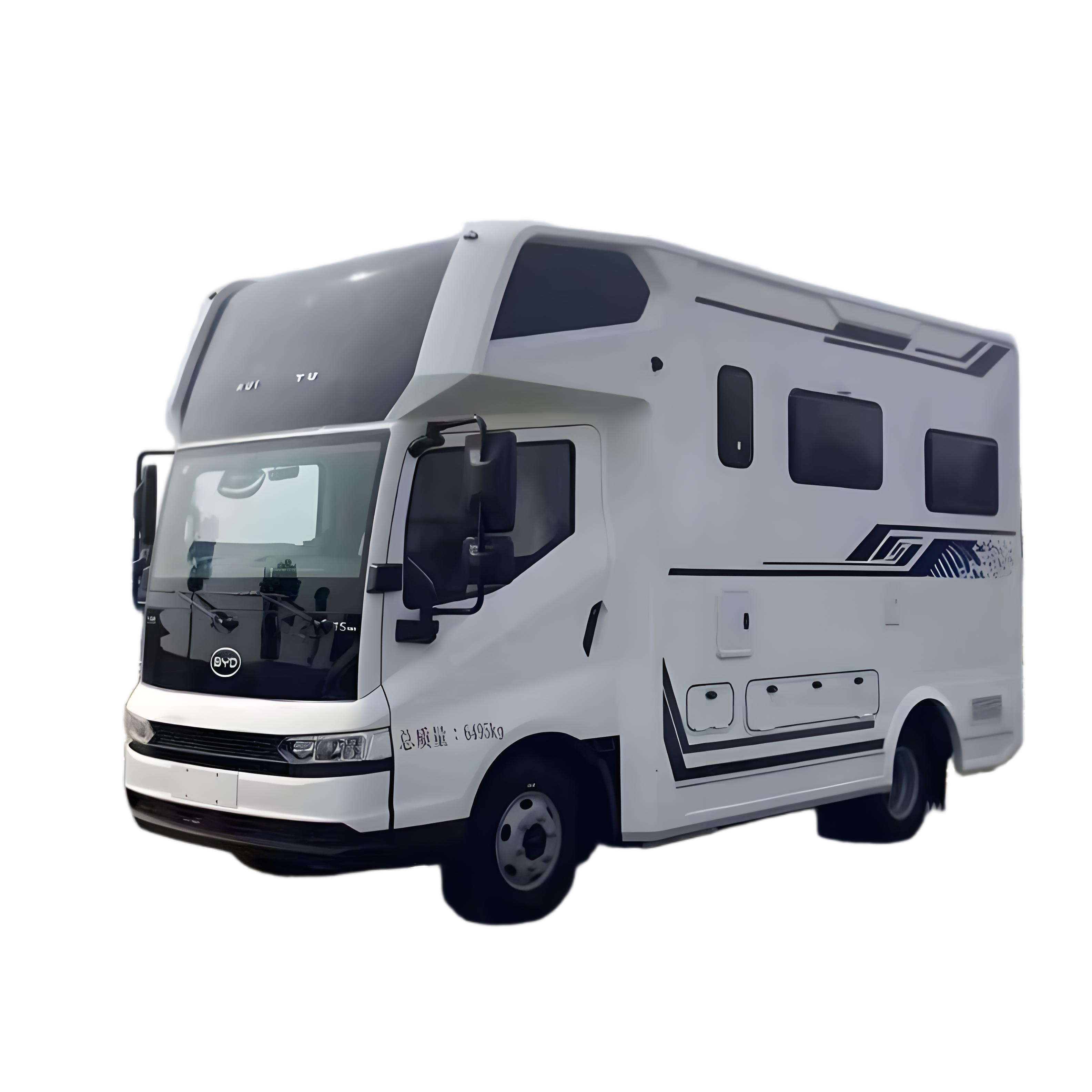 Thiết Kế Sang Trọng Hai Tầng BYD Hybrid Family Touring Car RV Motor Home để B&aacute;n