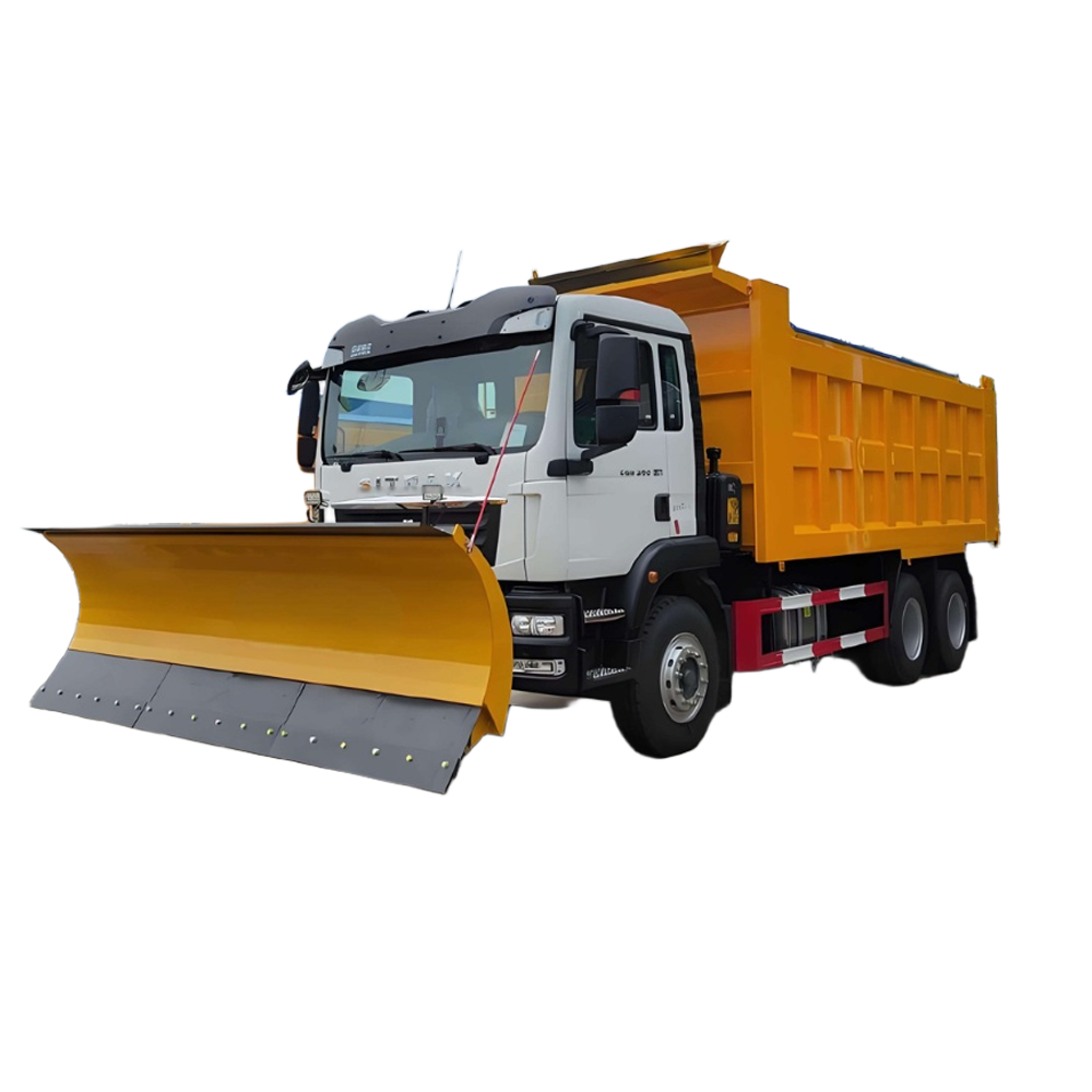 Thiết Bị Loại Bỏ Băng V&agrave; Tuyết, Cầu đ&ocirc;i Ph&iacute;a Sau Xe Tải Loại Bỏ Tuyết đường 3,5 